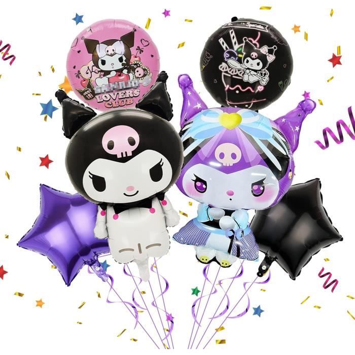 Set Vaisselle Anniversaire Enfant Kuro-mi - 10 Assiettes + 10 Tasses + 20 Serviettes - Motif Elsa