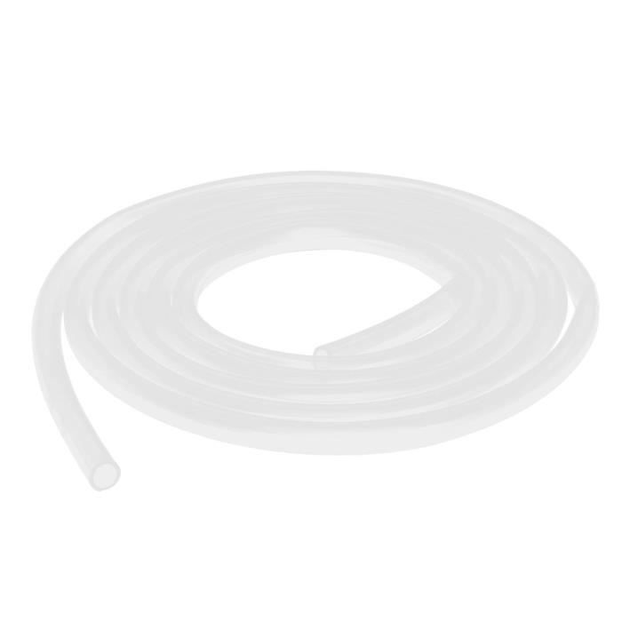 Sourcing Map 3mm X 4mm Silicone Transparent Tuyau De Pompe à Air De Tube 3 Mètres De Long