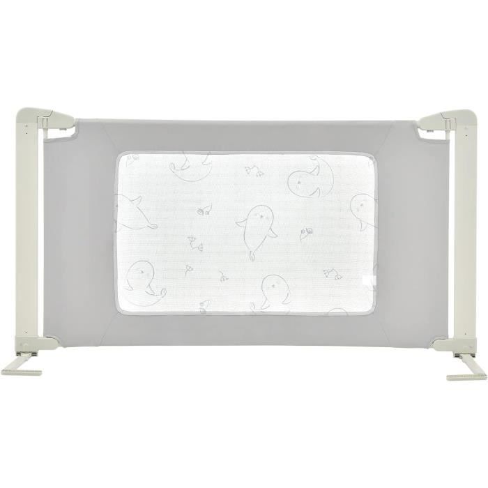 LIFEZEAL Barri re de Lit B b avec Hauteur R glable 80 95 cm