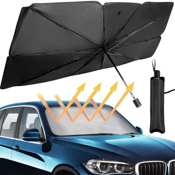 Pare-brise de voiture pliable pare-soleil parapluie pare-brise Protection solaire avec sac de rangement