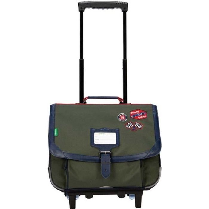 Cartable a roulettes TANN S 38 cm Michael kaki TANNS 42167 Cdiscount Bagagerie Maroquinerie