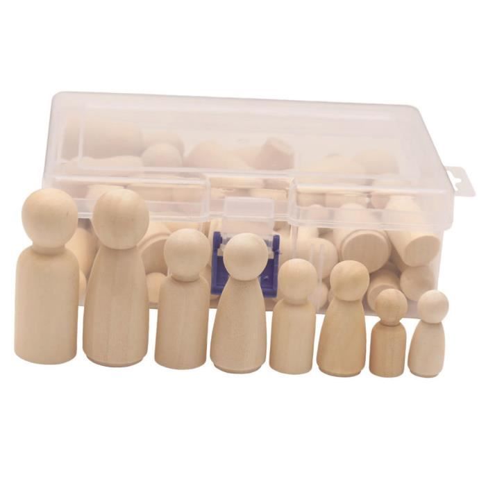 OHREN Lot De 24 Pions En Bois Et 10 Dés – 6 Couleurs, Pour Jeux De Société Comme Les Petits Chevaux Ou Halma