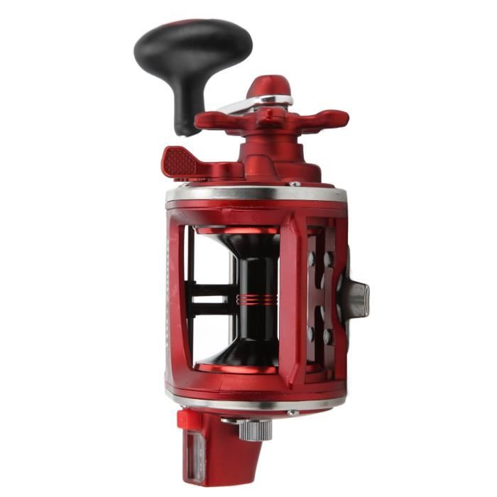 Moulinet Pêche Numérique 6.3:1, 5+1 Roulements, Compteur De Ligne, Rechargeable USB – Alarme De Touche, Frein 10kg
