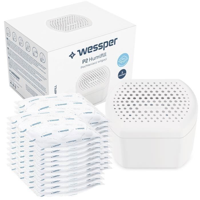 Pack UHU 2 Absorbeurs d'humidité et 4 boites de recharges Airmax - 10x450g - Espace Bricolage