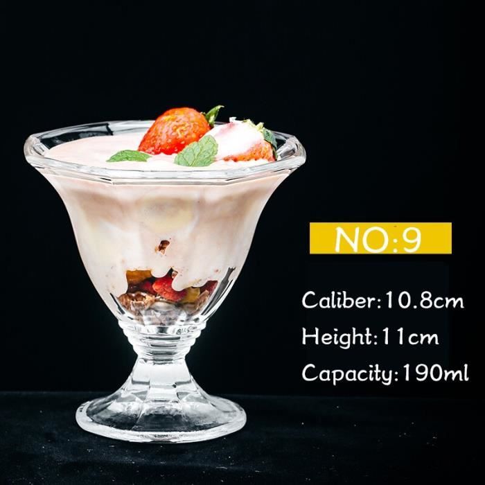 COAWG Tiang Verre Tasse à Thé, Sans Plomb Faite à La Main En émail