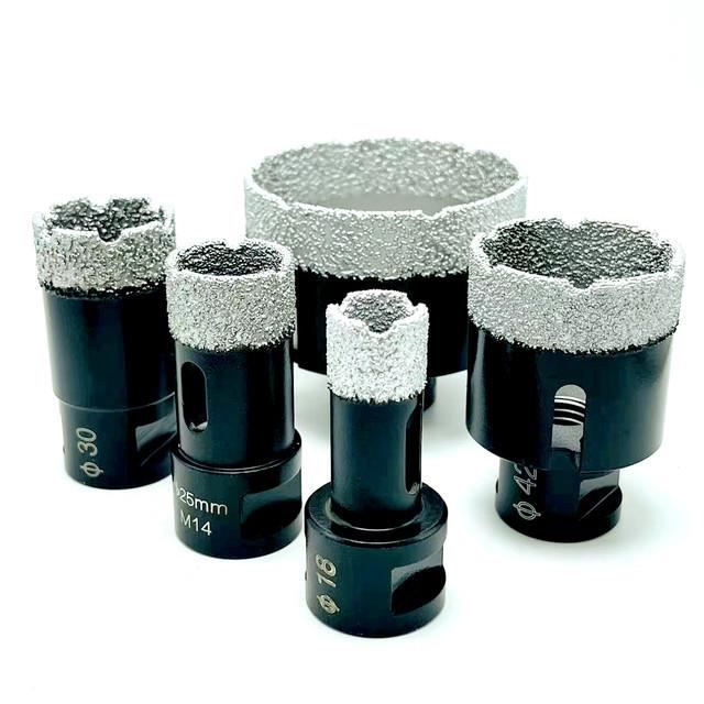 Kit De Carotteuses Pour Céramique 12 Pièces - Mèches Perçage Porcelaine à Sec Antidérapant