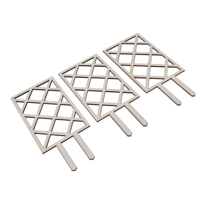 Plateau à Gâteaux En Bois En Forme De Lune Et étoile