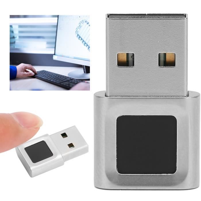 Lecteur d'empreintes digitales USB 360 degrés tactiles correspondance rapide bonjour lecteur d'empreintes digitales