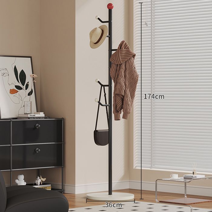 Portant à vêtements Sola pour enfant avec surface de stockage bambou [en.casa] | Leroy Merlin