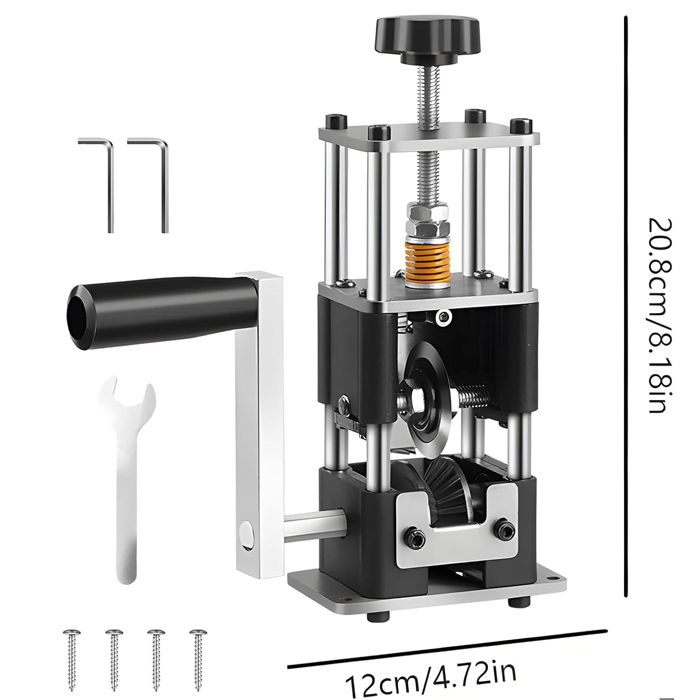 Dénudeuse De Câble Électrique Multifonction 1-25 Mm – Machine à Dénuder Cuivre Manuelle Ou Perceuse Pour Recyclage Fils