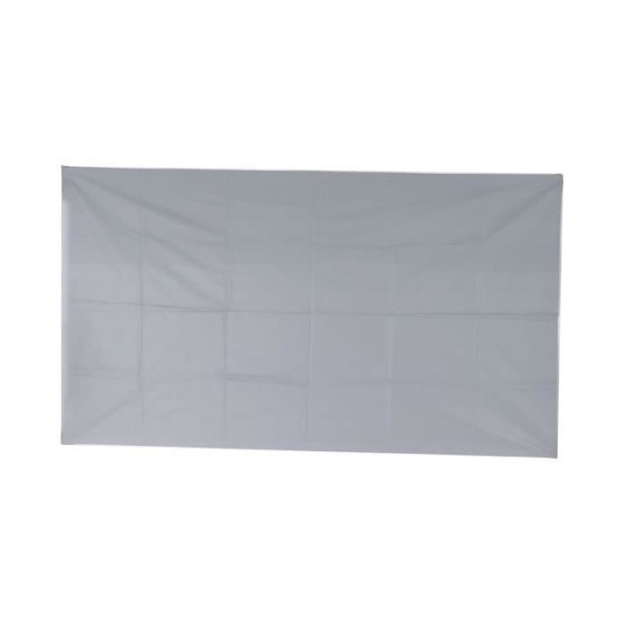Toile De Projection Blanche - Écran De Projection Portable - Pliable