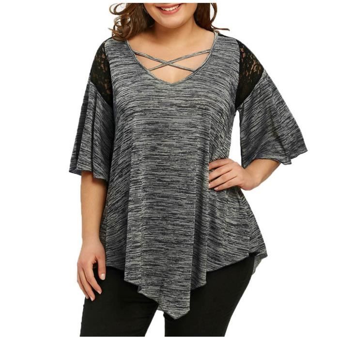 Tunique asymétrique hotsell grande taille