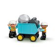 LEGO® 10931 DUPLO Le Camion Et La Pelleteuse, Engin de chantier Jouet Pour Les Enfants De 2 ans et +-2