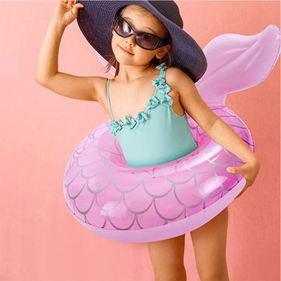 Bouée Bébé Gonflable 6-36 Mois – Anneau Flottant Piscine Avec Poignées, Sécurisé Et Confortable Pour Enfants