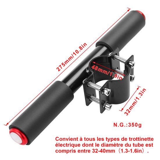 Poignée Enfant Réglable Pour Trottinette Xiaomi M365 Pro 2 – Aluminium Antidérapant