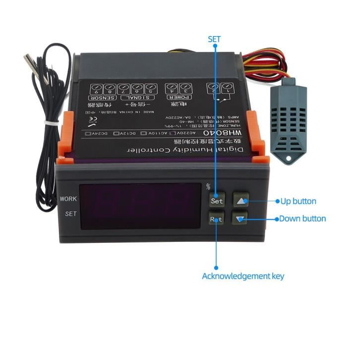 Capteur d'humidité et de température portable HM40