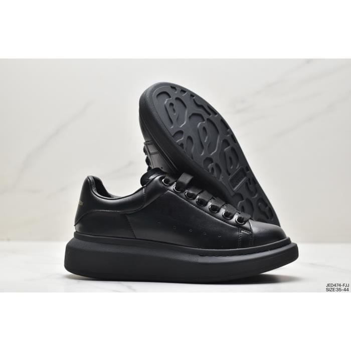 Alexander McQueen 441632WHGP01000 All Black Homme Femme Chaussures Entranement de Sport Cdiscount Sport