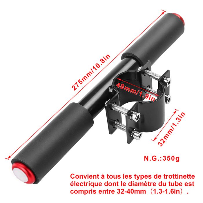 Poignées Antidérapantes Universelles Pour Trottinette électrique Dualtron - Caoutchouc