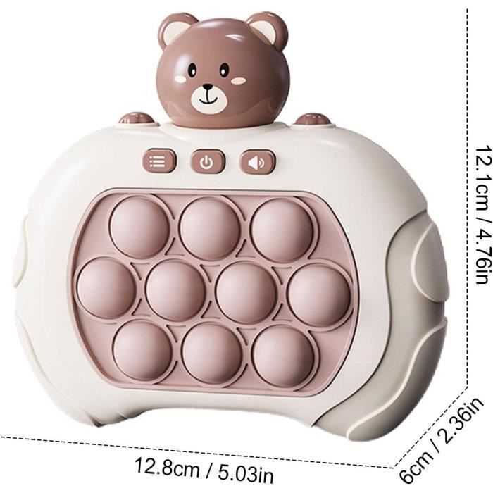 Console de jeu Popping Quick Push, appuyez rapidement sur la pop éclairée, jouets Pop Fidget Console de jeu Popping Quick Push, appuyez rapidement sur la pop éclairée, jouets Pop Fidget