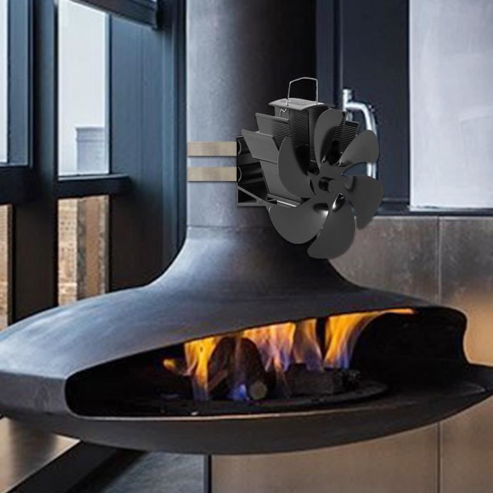 Ventilateur de poêle pour poêle à bois - Ventilateur de cheminée