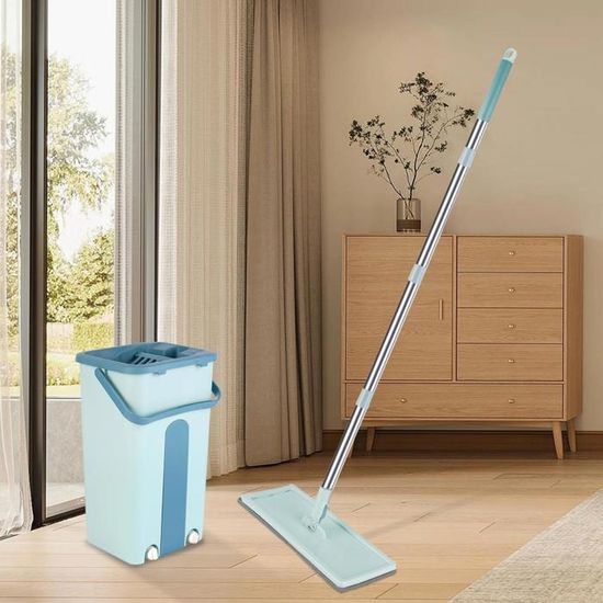 Recharge De Serpillière Réutilisable - 3 Pads Lavables Microfibres - Compatible Avec La Plupart Des Serpillières Plates