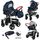 Poussette 3 en 1 isofix