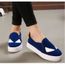 slip on femme bleu