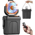 ®RisingFF Climatiseur portable, ventilateur brumisateur à batterie 20 000 mAh avec télécommande et éclairage LED