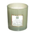 Atmosphera - Bougie Parfumée Eucalyptus dans Pot en verre 210 g Vert Clair-0