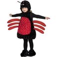 Déguisement Araignée Peluche Enfant - Disfrazzes - Rouge - Intérieur - 5 ans - Robe, capuche et couvre-pieds-0