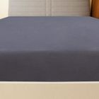 Drap-housse - ZERONE - ZR004 - Jersey - 100% Coton - Anthracite - 100x200 cm