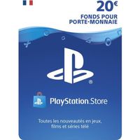 Carte cadeau de 20€ à utiliser sur le PlayStation 
