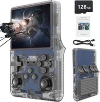Console de Jeu Portable - R36S - 128 Go - Écran HD 3,5" - Système Linux - Processeur RK3326
