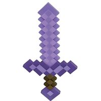 Epée Minecraft pierre enchantée enfant - Violet