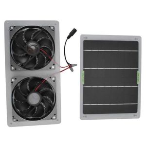 VENTILATEUR DE PLAFOND GOTOTOP Kit de ventilateur solaire Kit de ventilat