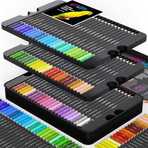 CRAYON DE COULEUR Multicolor Premium Lot de 72 crayons de couleur de