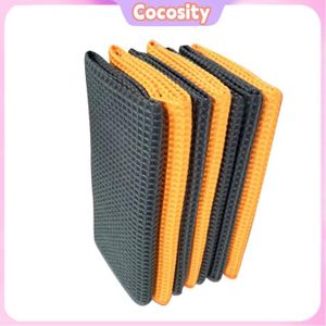 Serviette De Séchage Microfibre Pour Voiture - Ultra Absorbante, Sans Peluches, Taille ~30x40cm, Lavable