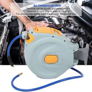 DEVIDOIR PRO AUTOMATIQUE MUR RÉTRACTABLE TUYAU A AIR COMPRESSEUR 15M NEUF 64