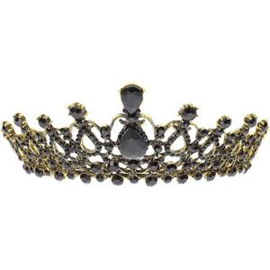 DIADÈME Ser of 2 Crystal Tiara Crown Rhinestone Crown Princess Crown Crystal Crown Righestone Wedding Bridal[1695]