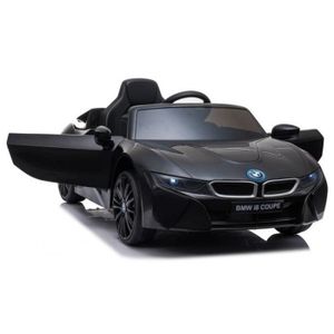 VOITURE ELECTRIQUE ENFANT Voiture électrique 12V BMW I8 Noire - Pack Luxe