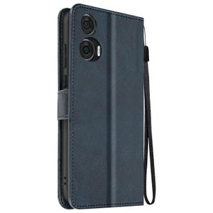 Coque Portefeuille Pour Motorola Edge 60 Fusion, 50 Neo, 50 Fusion, 50 Ultra - Cuir Synthétique Noir, Neuf