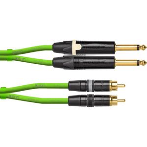 CORDIAL Câble Y bretelle minijack stéréo/2 jack mono 6 m