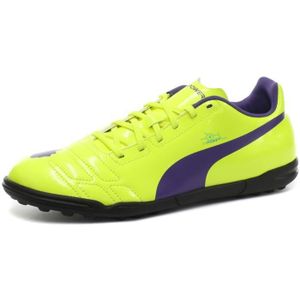 chaussure puma enfant jaune