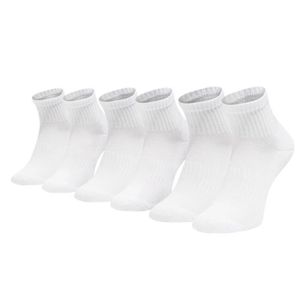 CHAUSSETTES 3x Chaussettes Blanches Homme Under Armour Quarter