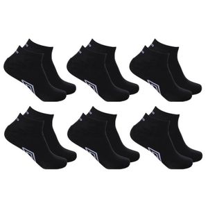 CHAUSSETTES Chaussettes Enfant UMBRO Sport en Coton Majoritaire  Pack de 6 Paires Sneaker UMBRO Noires