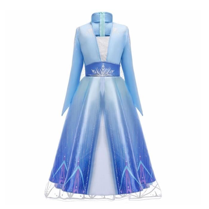 YOSICIL Robe de princesse Elsa pour femme - Costume de reine des