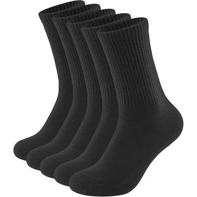 5 Paires Chaussettes Running Femme - Coton Respirant Anti-ampoules - Taille 37-45