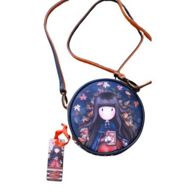 Petit Sac Bandoulière Santoro London - Kori Kumi, Violet, Polyester, Neuf, UK