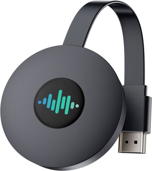 Dongle HDMI Sans Fil Miracast 5G - Adaptateur Pour TV Projecteur 1080P - Compatible Android, IOS, Windows, Mac - Streaming Films Jeux - 6