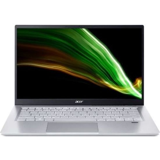 Portable ACER Swift 3  SF314-511-37VF GRIS Intel Core i3-1115G4 8Go 256Go SSD Intel® UHD Graphics 14.0" FHD IPS  Mate WIN 10 Gris
